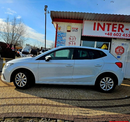 Seat Ibiza cena 45800 przebieg: 58800, rok produkcji 2020 z Szadek małe 742